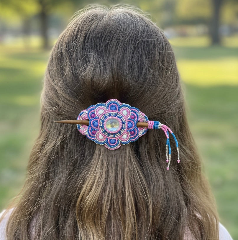 Barrette multicolore