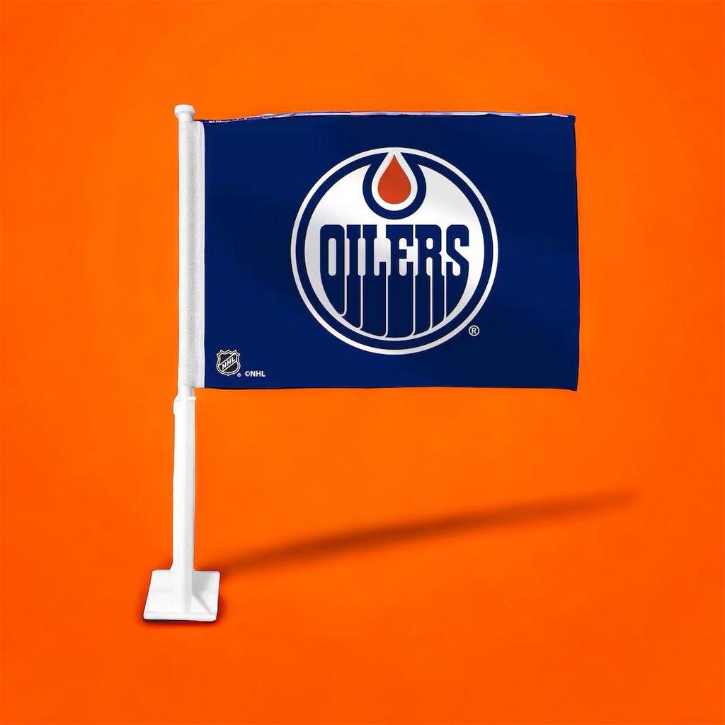 Drapeau de voiture Blue Oilers