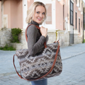 Sac cabas gris