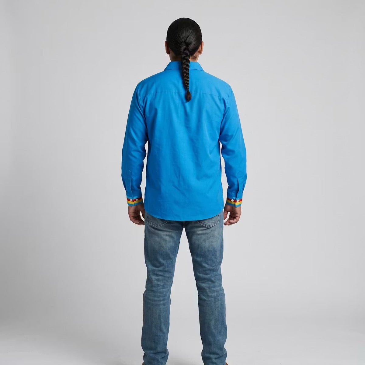 Chemise en ruban brodée (patte d'ours)