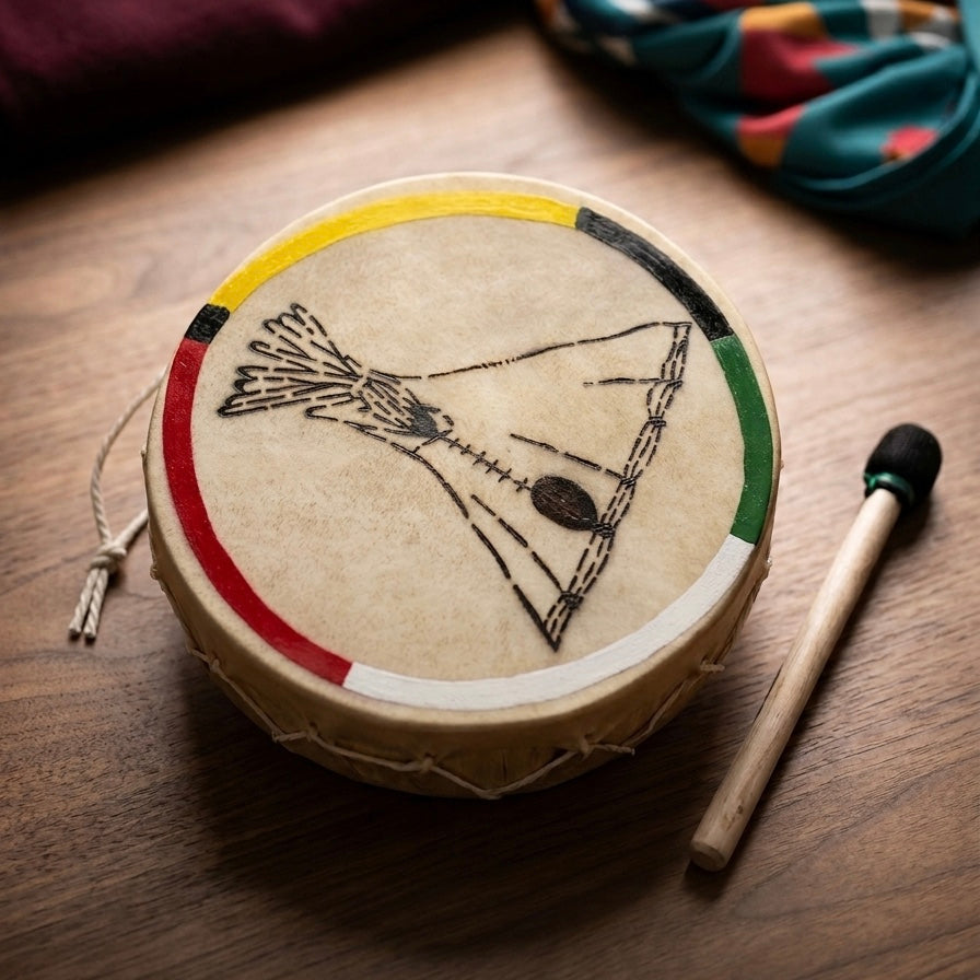 Tambourin à main Teepee Rhythm 8"