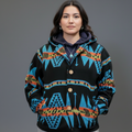 Veste Grand Canyon noire et bleue (unisexe)