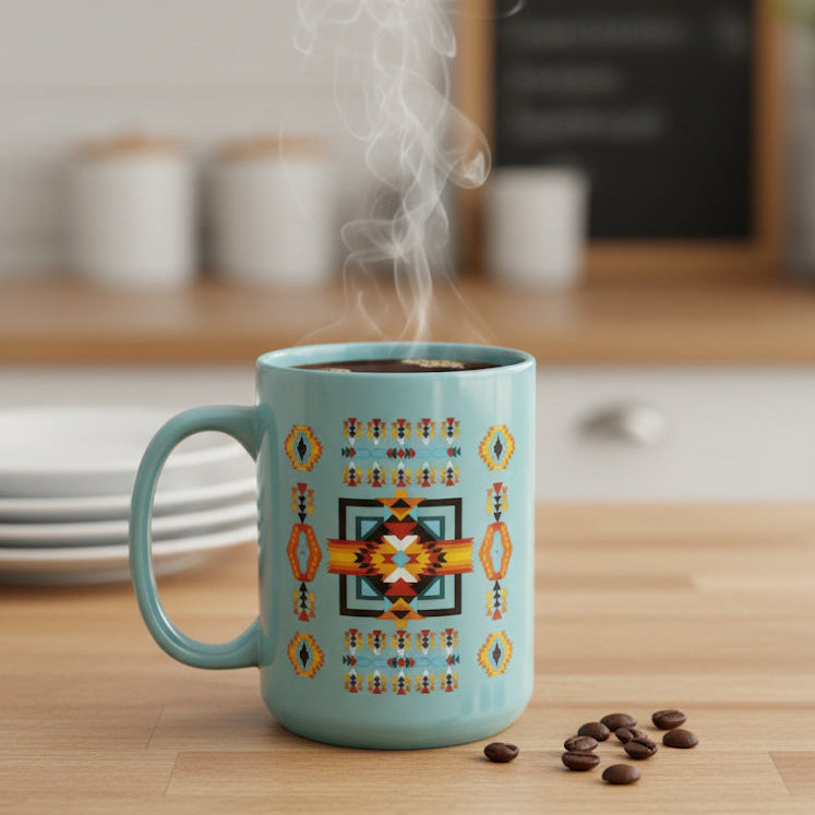 Mug en céramique style sud-ouest OLDTRIBES™