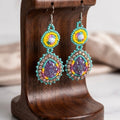 Drop Beaded Earrings(7)