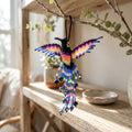 Colibri Perlé Noir et Bleu
