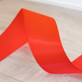 Ruban de satin double face orange fluo n° 600 - largeur 3,8 cm