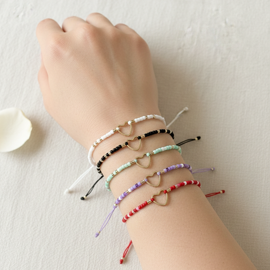 Lot de 5 Bracelets (9)