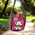 Sac bandoulière beige Hello Kitty Sanrio