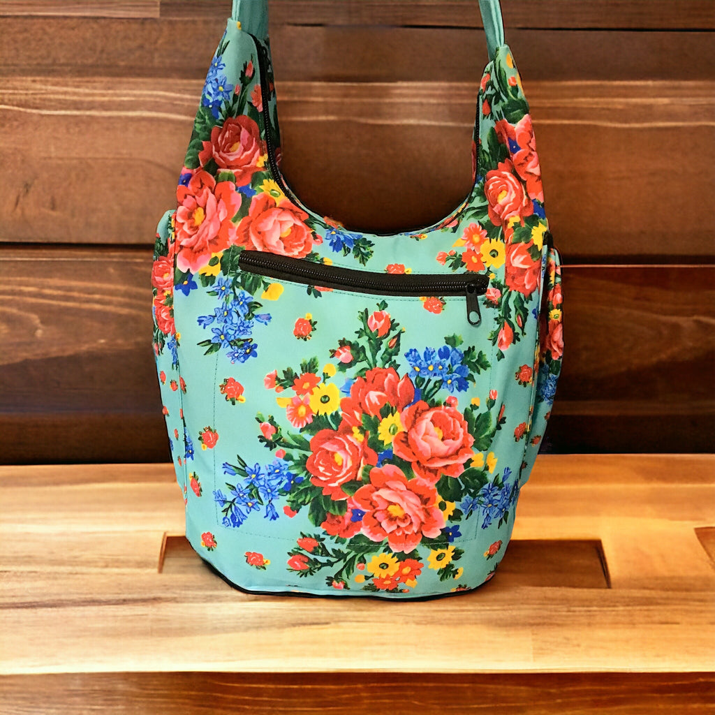 Sac bandoulière Turquoise Kookum