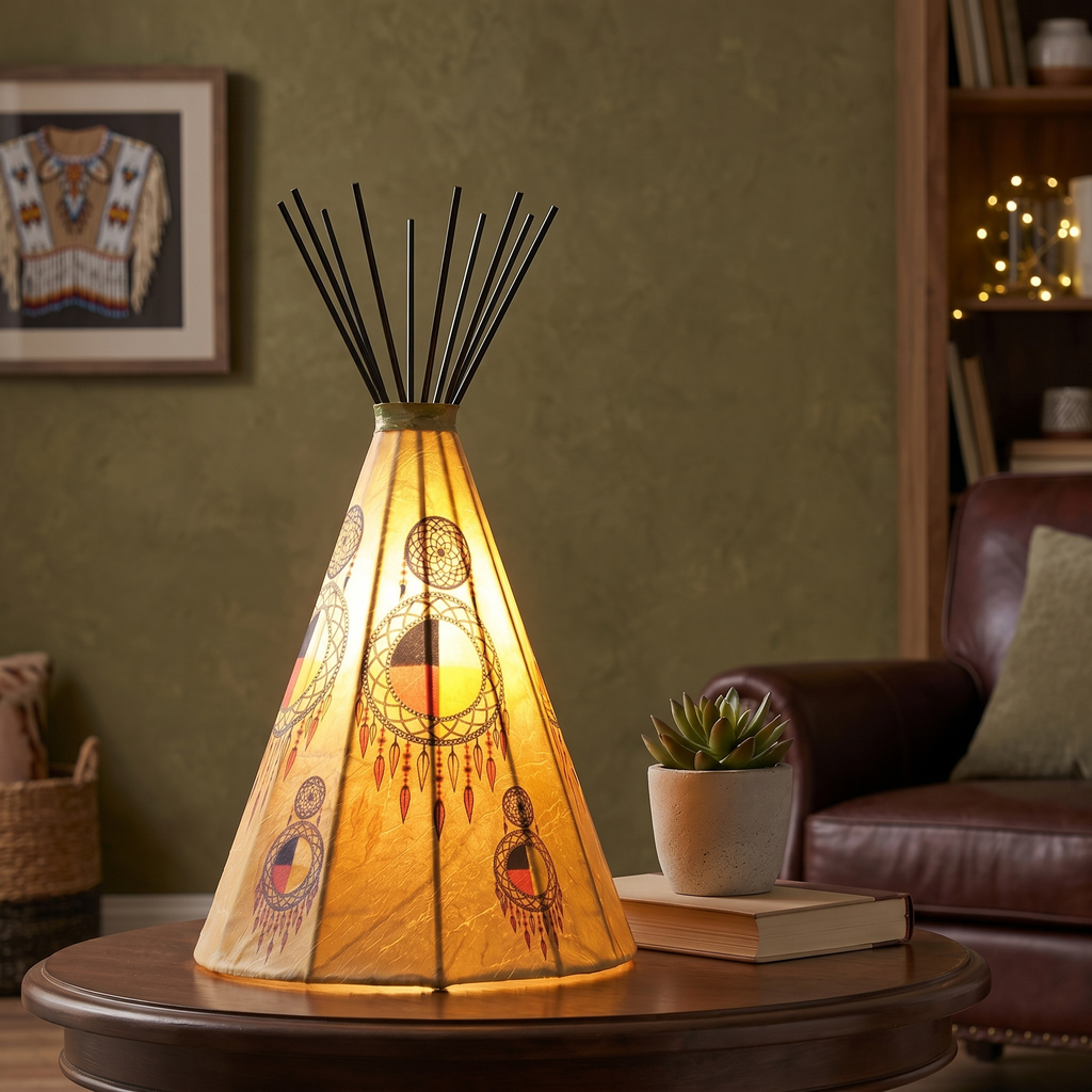 Lampe Tipi Attrape-rêves