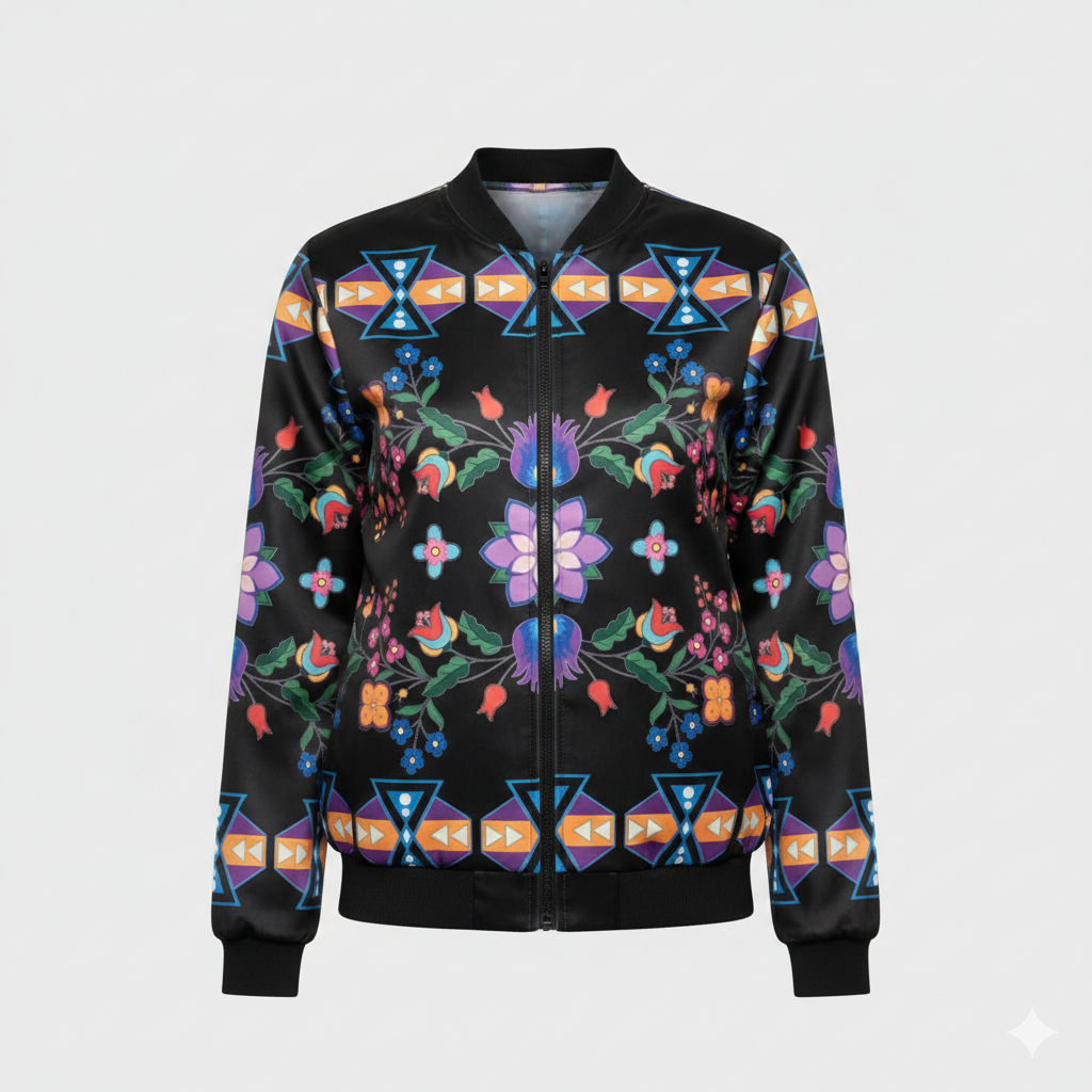 Blouson aviateur Onyx Bloom