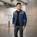 Vestes en jean bleu(1)