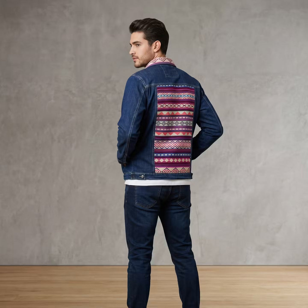 Vestes en jean bleues (7)