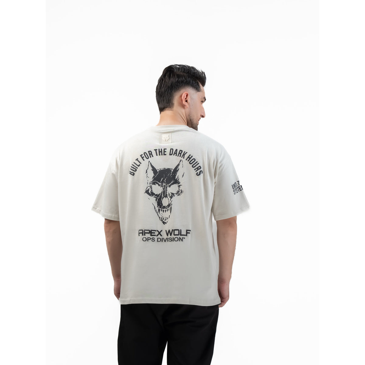 TEE SURDIMENSIONNÉ OPERATOR_77 — BEIGE TACTIQUE