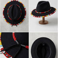 Chapeau perlé fait main, taille 61