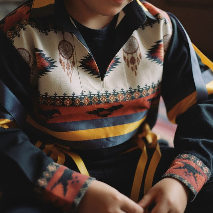 Chemise en rubans Dreamcatcher pour jeune