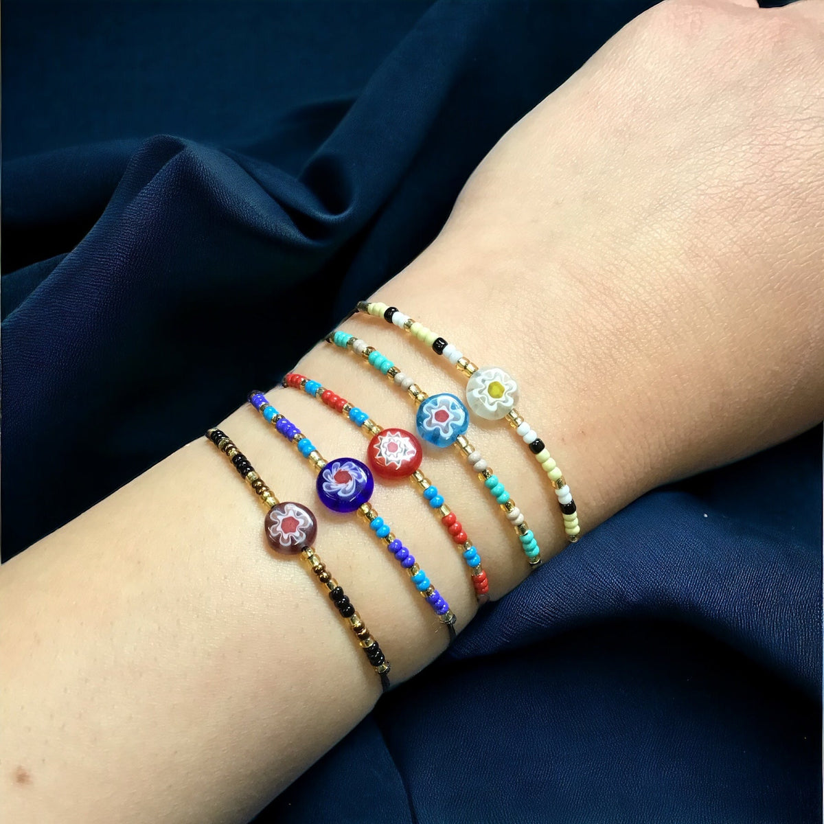 Ensemble de 5 Bracelets (8)