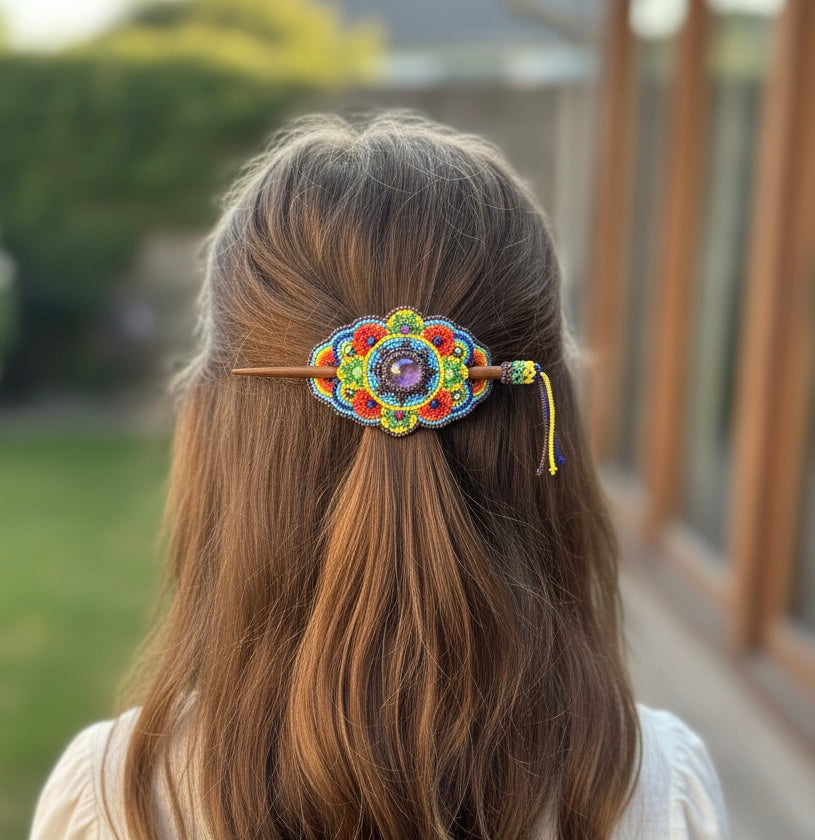 Barrette multicolore