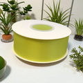 Ruban Satin Double Face Citron Vert #625 -3,8 cm de large