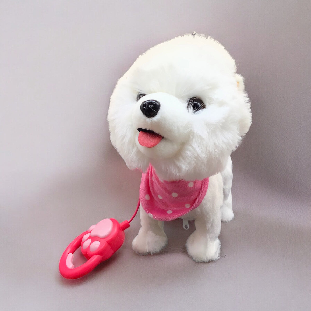 Grande peluche chien électrique interactive qui marche