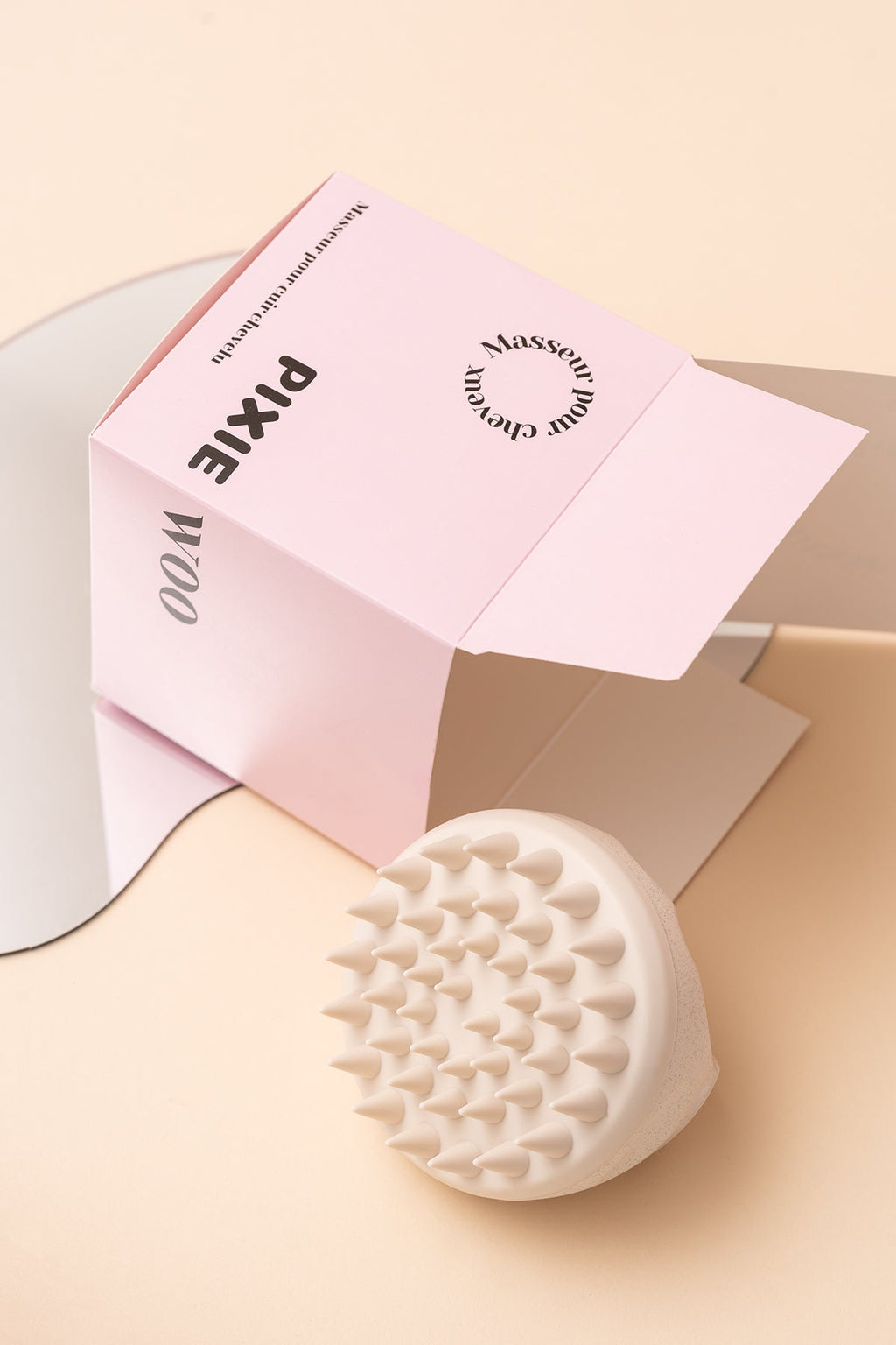 Masseur de cuir chevelu en silicone