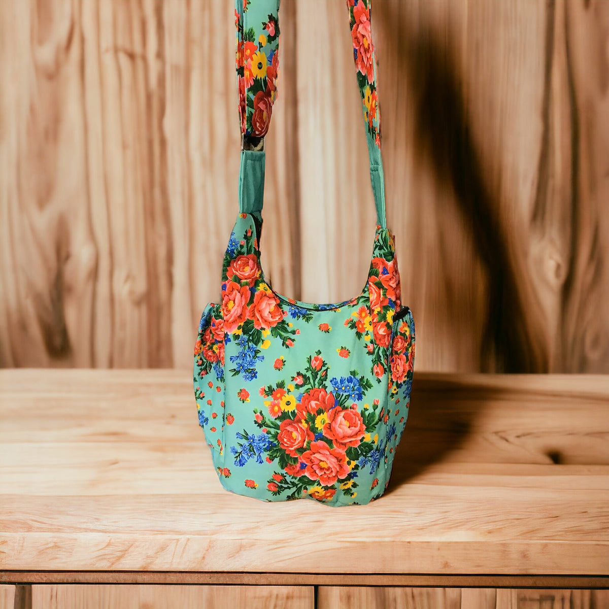 Sac bandoulière Turquoise Kookum