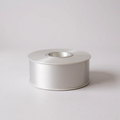 Ruban de satin double face - blanc #000 - 3,8 cm de large