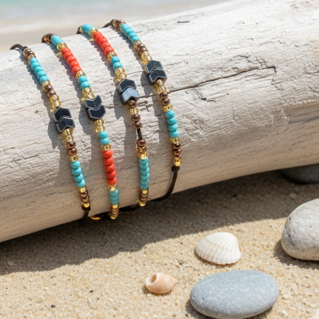 Lot de 3 bracelets