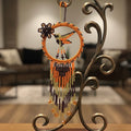 Colibri amérindien perlé orange et violet foncé