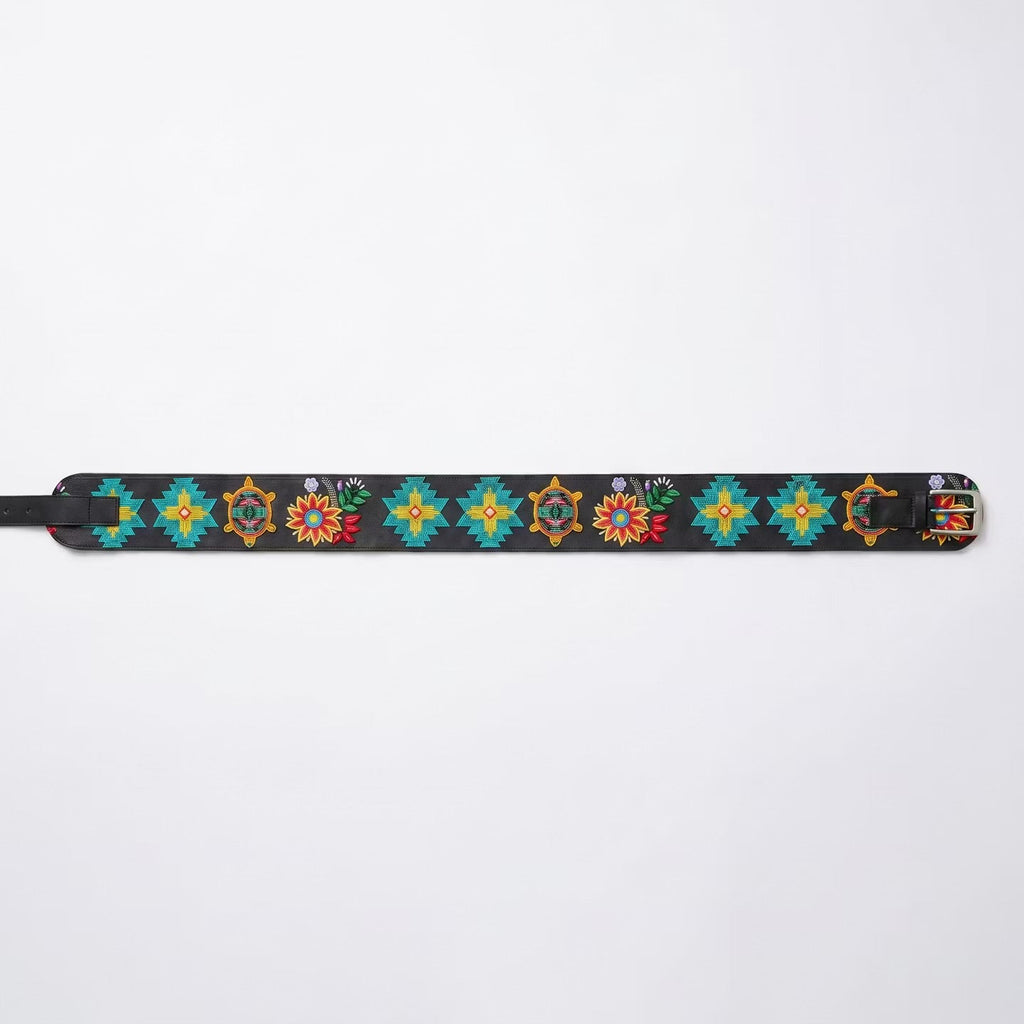 Ceinture Héritage en Cuir Regalia (Tortue)