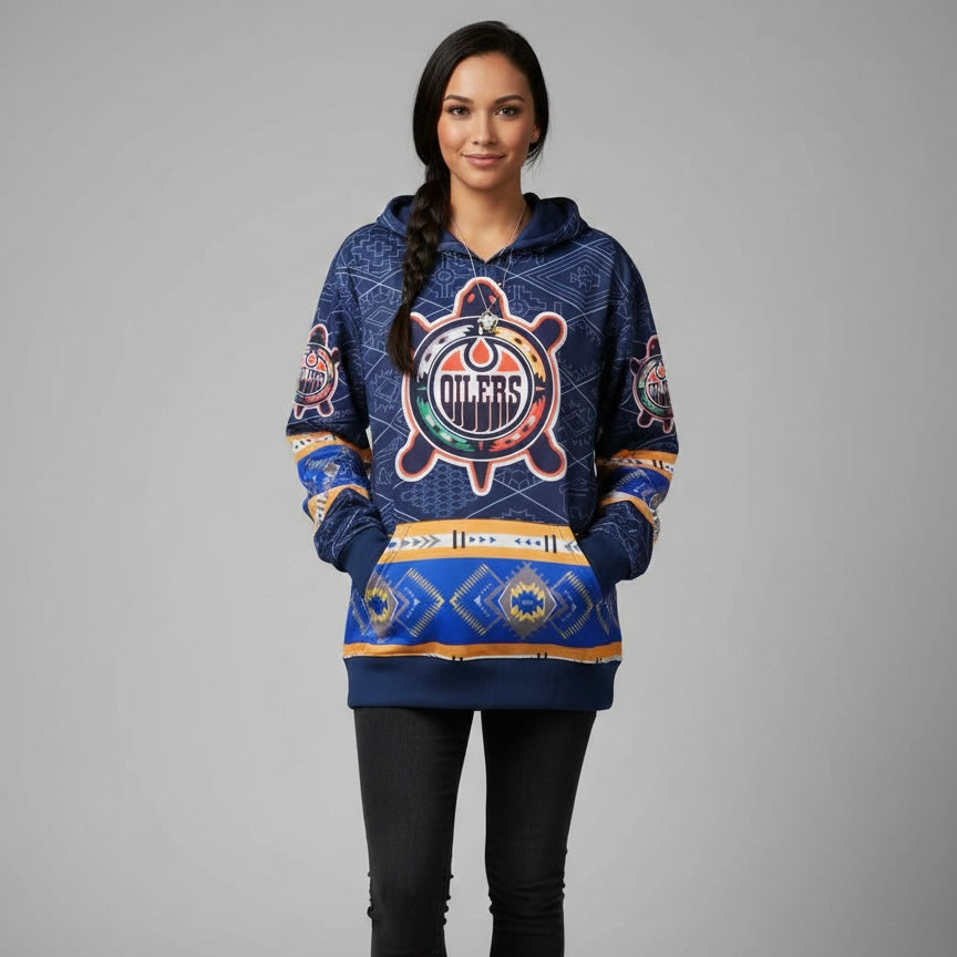 Sweat à capuche Bleu Marine Foncé OLDTRIBES™