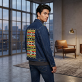 Vestes en jean bleues (2)
