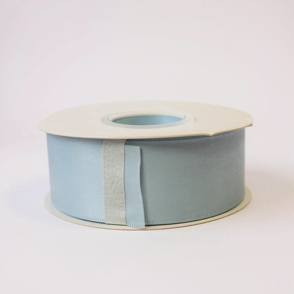 Satin Ribbon Double Face-Light Blue  #305-3.8 cm Wide