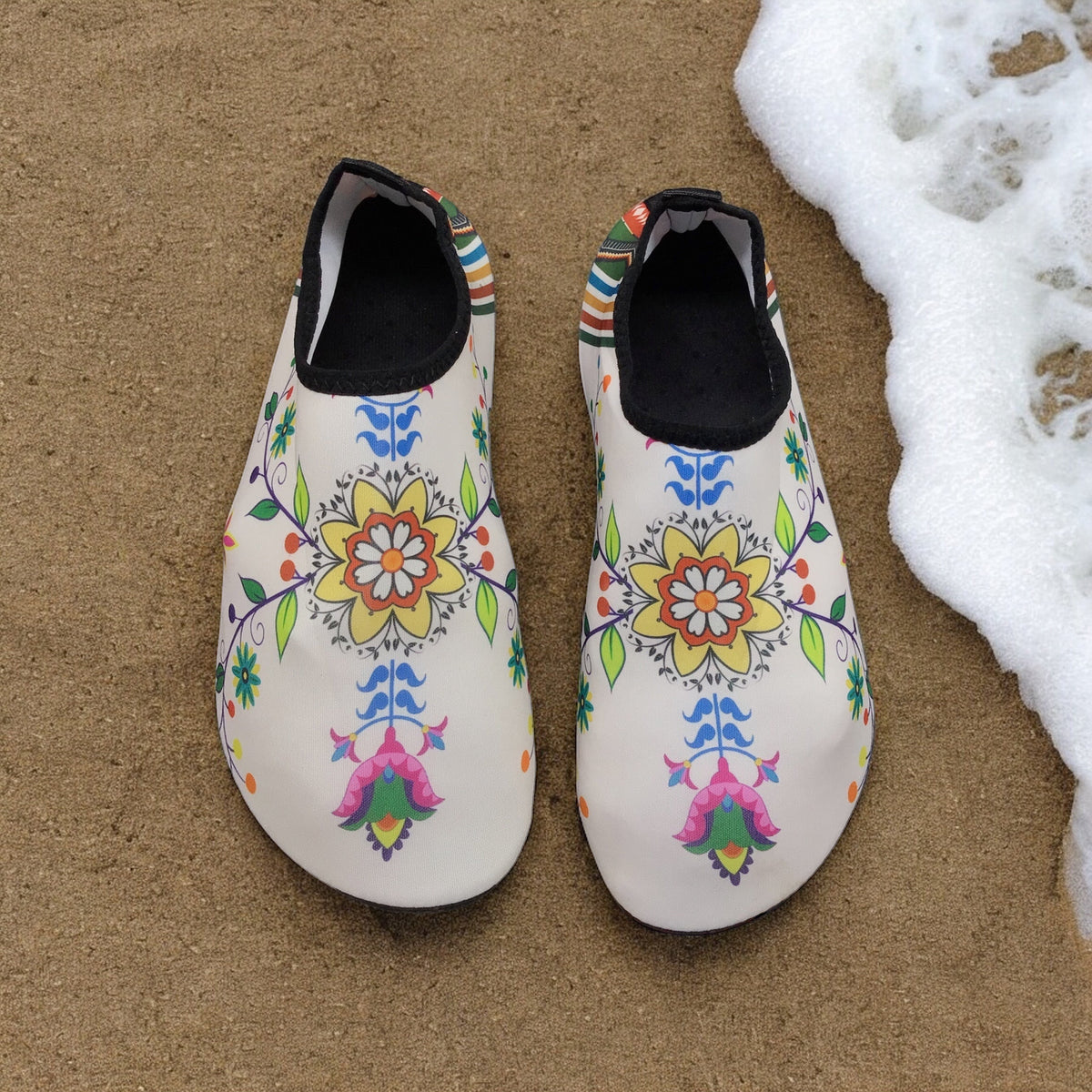 Chaussures Aquatiques Blanches Bloom OLDTRIBES™