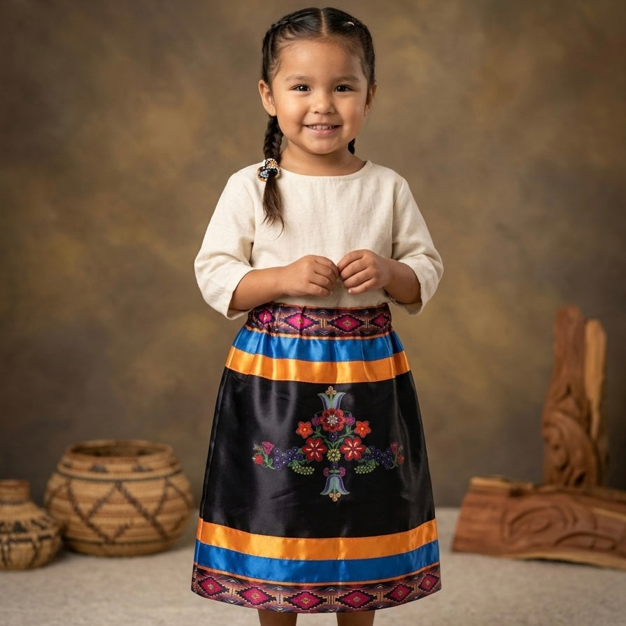 Jupe à rubans floraux OLDTRIBES™ pour bébés