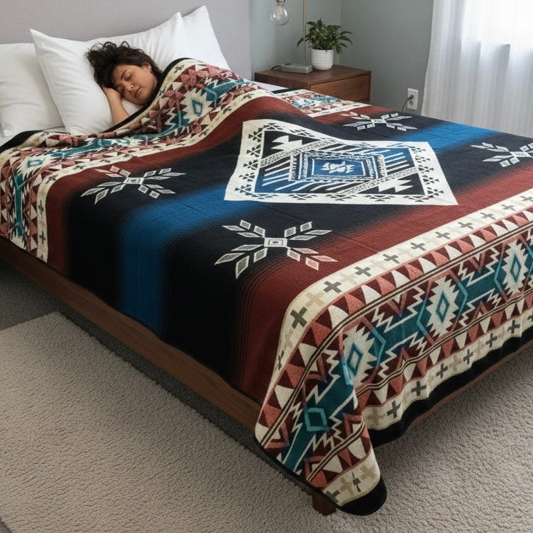 Couverture en alpaga OLDTRIBES™ Spirit Trail