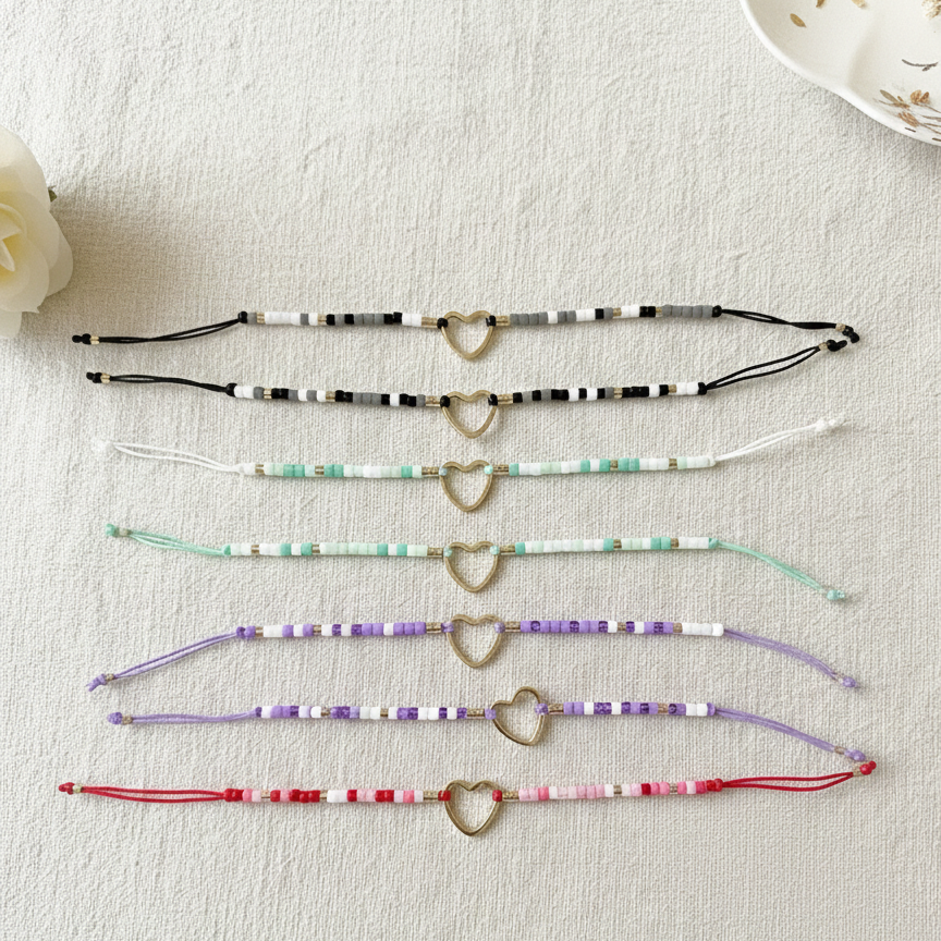 Lot de 5 Bracelets (9)