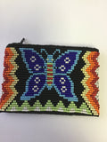 Porte-monnaie perlé papillon OLDTRIBES™