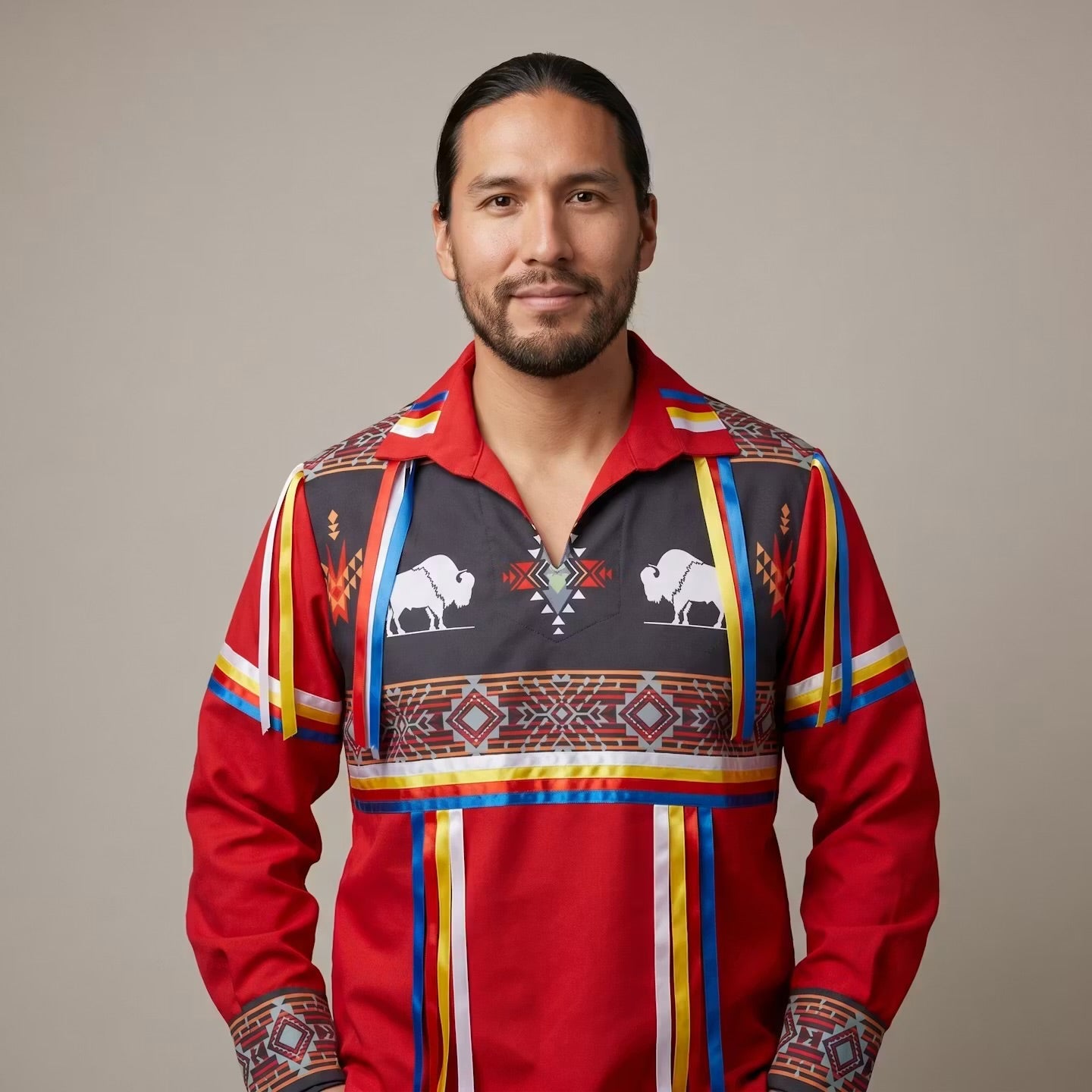 Buffalo Ribbon Shirt