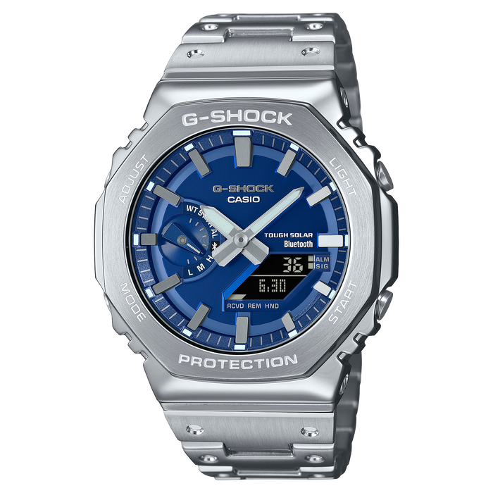 CASIO G-Stock Full Metal Bleu vibrant | GMB2100AD-2A