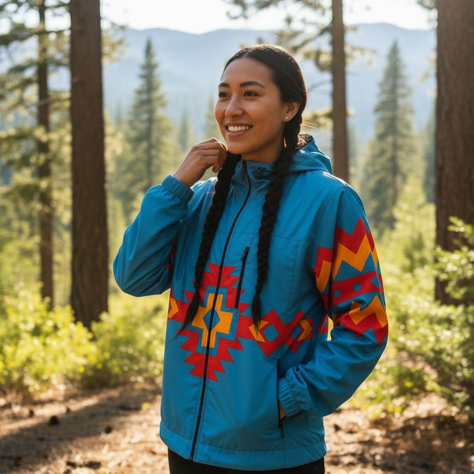 Coupe-vent OLDTRIBES™ Sunrise Peaks
