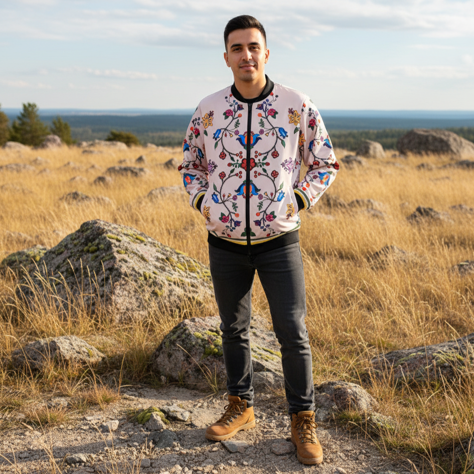 Blouson aviateur Arctic Bloom