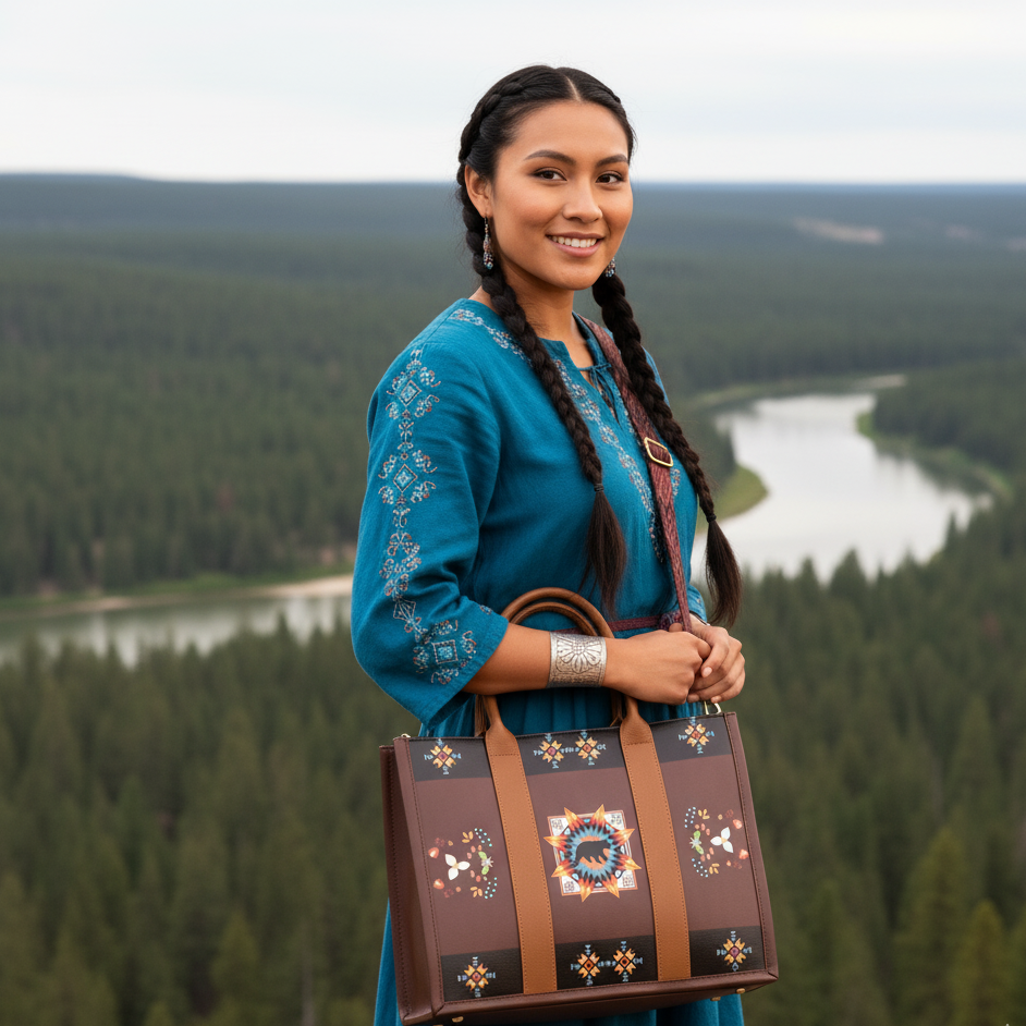 Sac de transport Yana marron terre OLDTRIBES™
