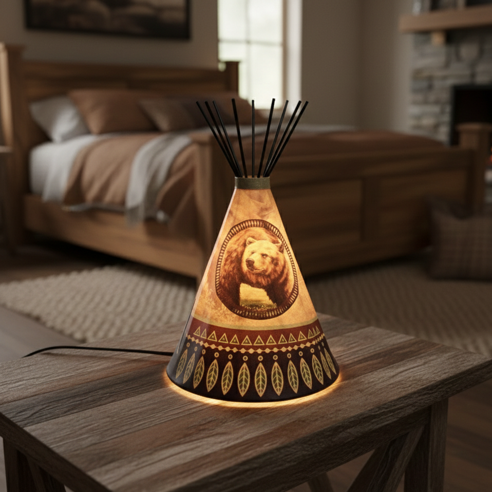 Table Tipi Lampe Ourson