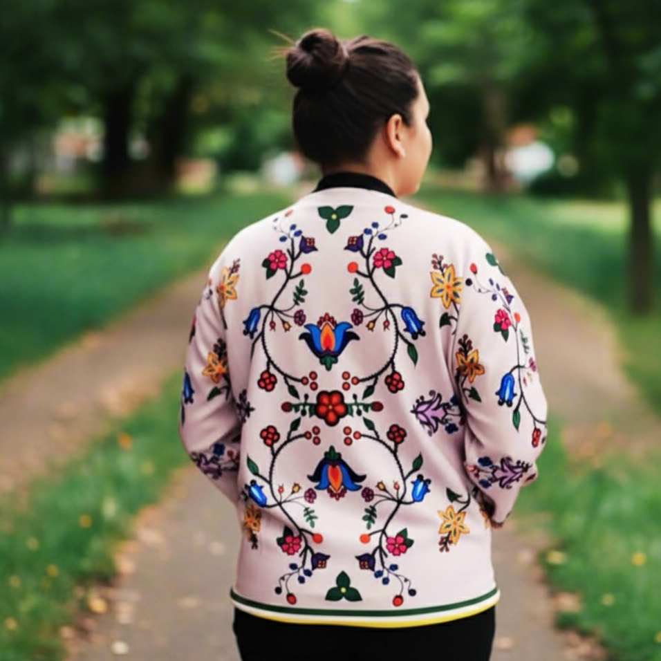 Blouson aviateur Arctic Bloom