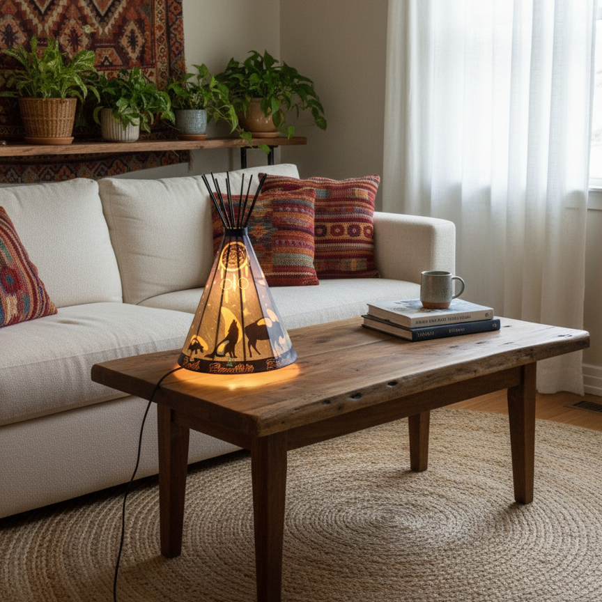 Lampe de table Tipi 7 Esprits