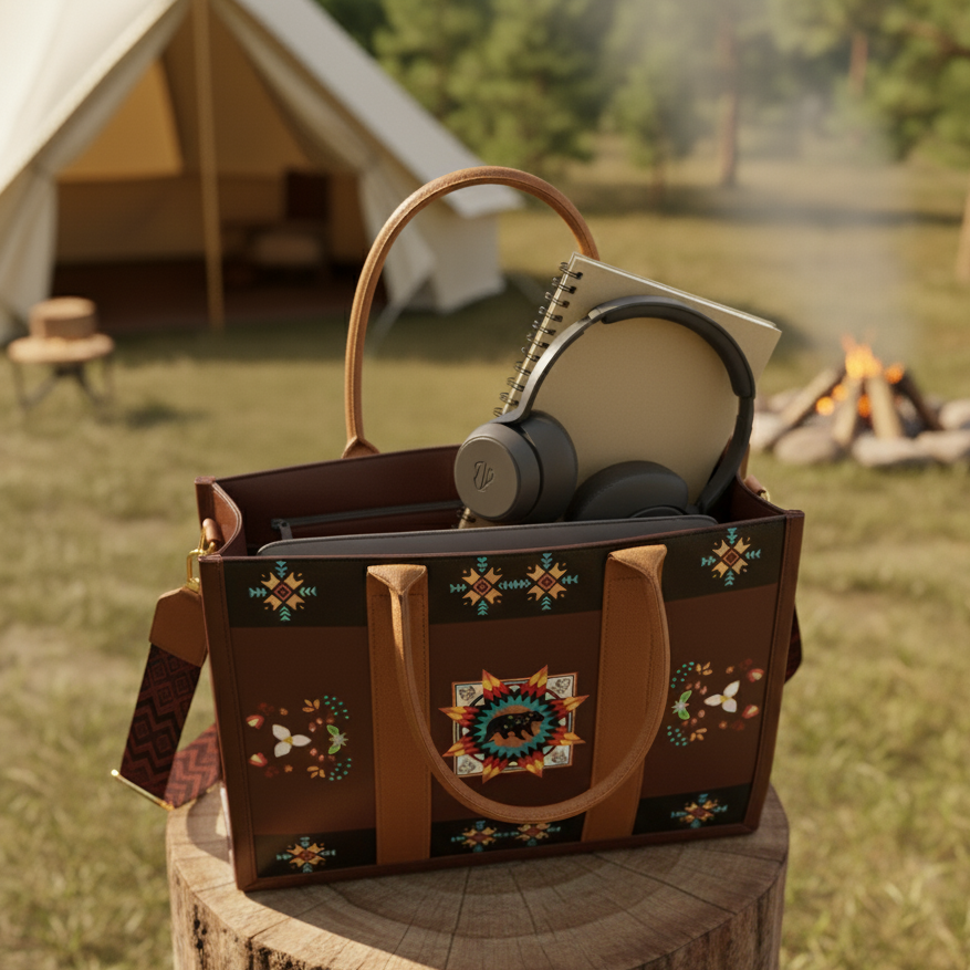 Sac de transport Yana marron terre OLDTRIBES™