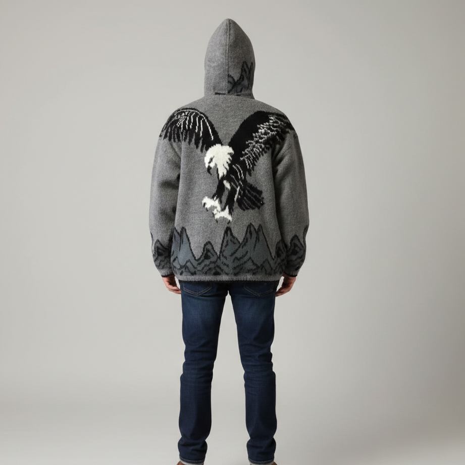 Pull unisexe en alpaga Eagle