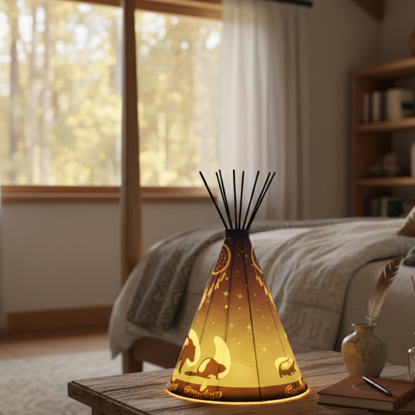 Lampe de table Tipi 7 Esprits