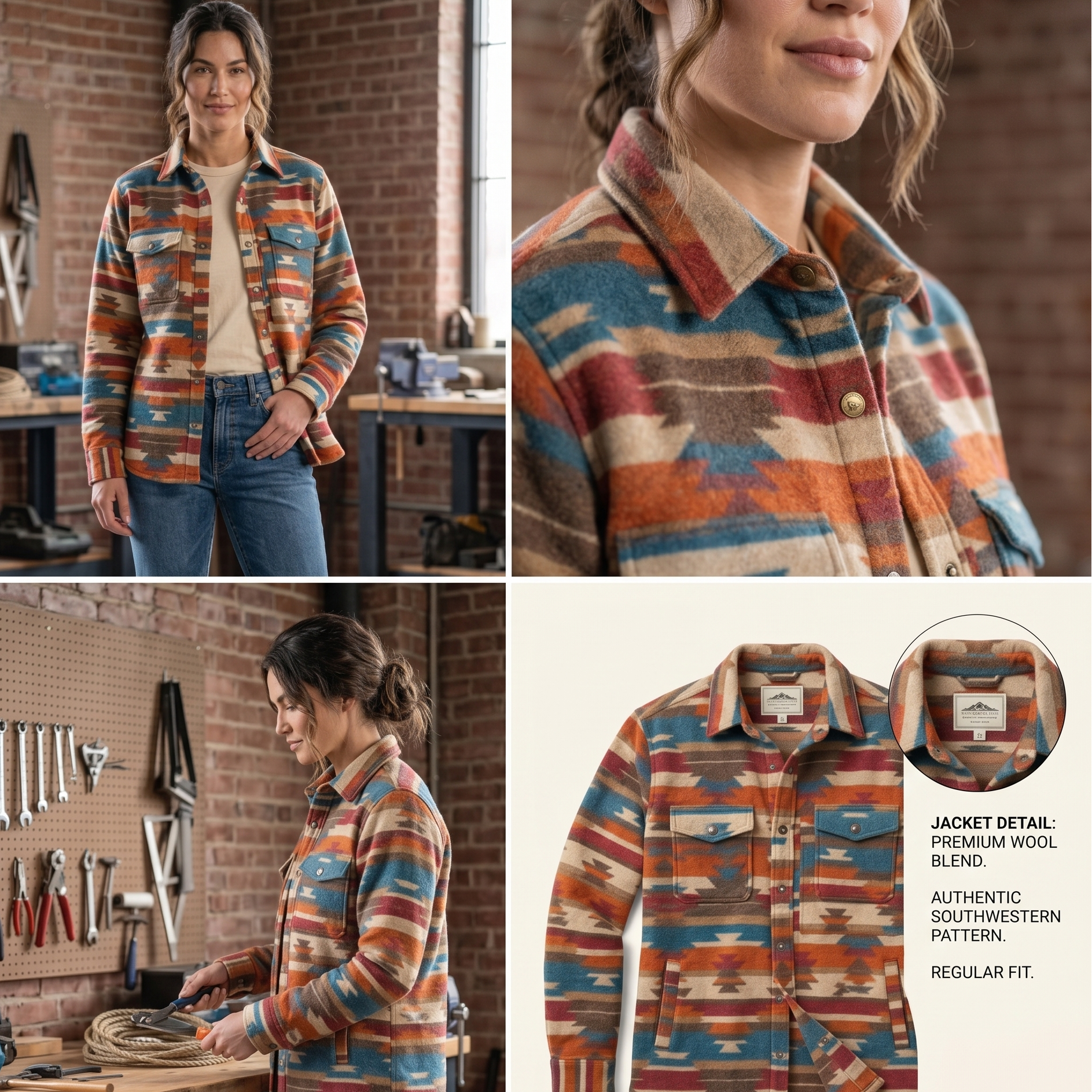 Orange and Blue Grand Canyon Jacket (unisex)
